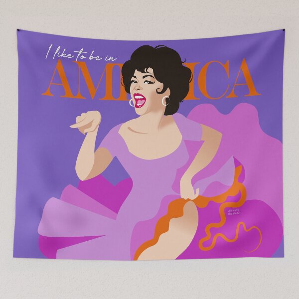 Item preview, America designed and sold by AleMogolloArt.