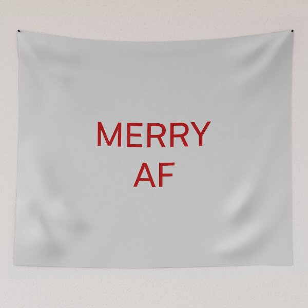Item preview, MERRY AF  designed and sold by ZachTheDesigner.