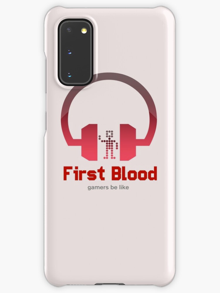 First Blood Gaming Case Skin For Samsung Galaxy By Woodlabstore Redbubble - roblox title case skin for samsung galaxy by thepie redbubble