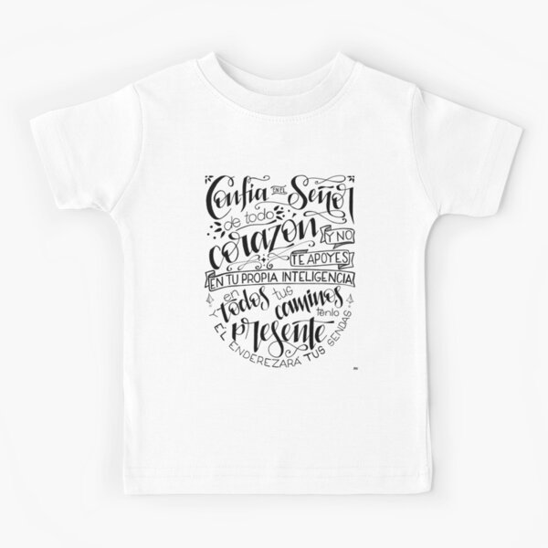 Trust in The Lord - black version Kids T-Shirt