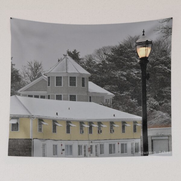 Item preview, Watch Hill Court in the Snow designed and sold by Maureen Zaharie.