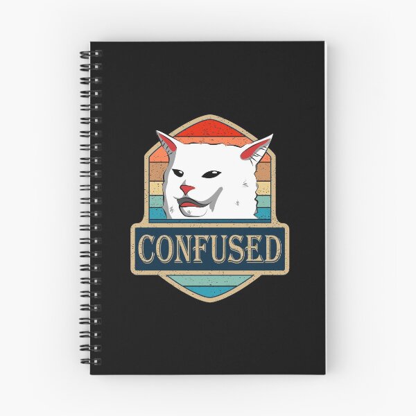 Item preview, Confused - Cat Meme Woman Yelling At Table Dinner designed and sold by Mfk Clothes.