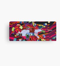 Kaws Table Canvas Print