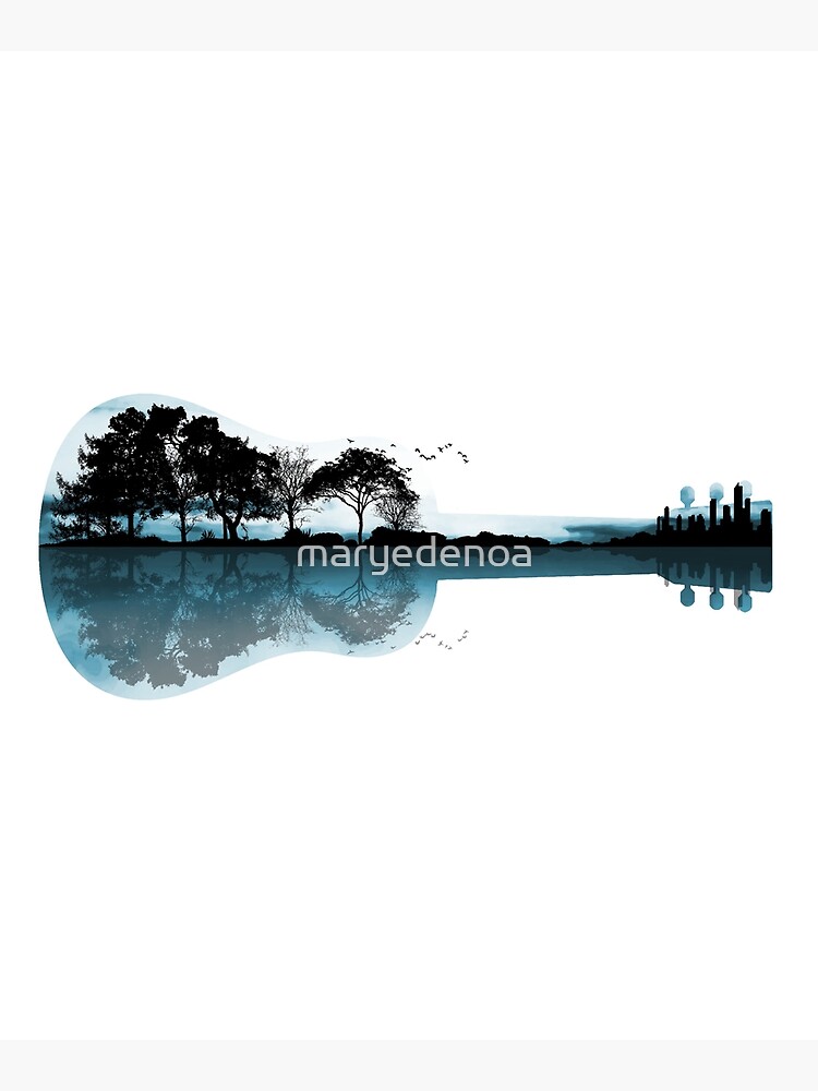 Nature Guitar by maryedenoa