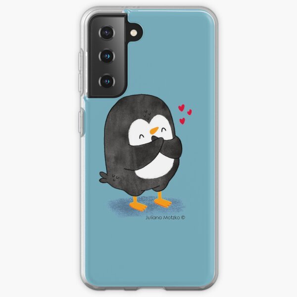 Penguin in Love 2 Samsung Galaxy Soft Case