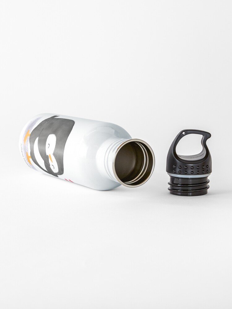 Alternate view of Penguin in Love 2 Water Bottle