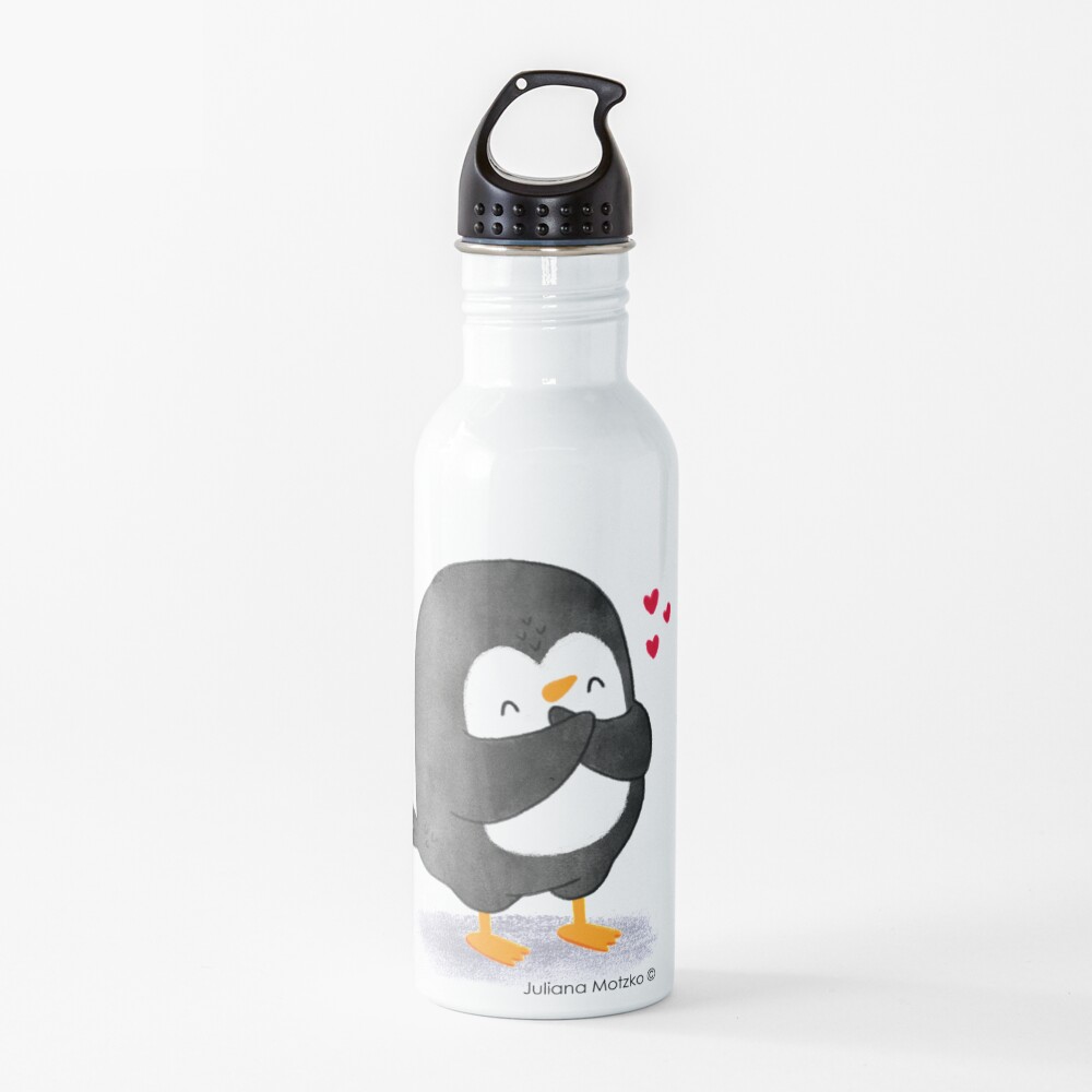 Penguin in Love 2 Water Bottle