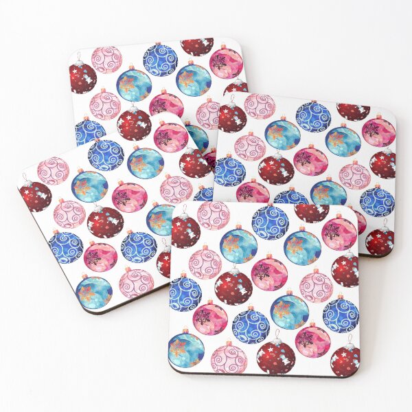 Item preview, Colorful Christmas Ornaments   designed and sold by Heartistlove.