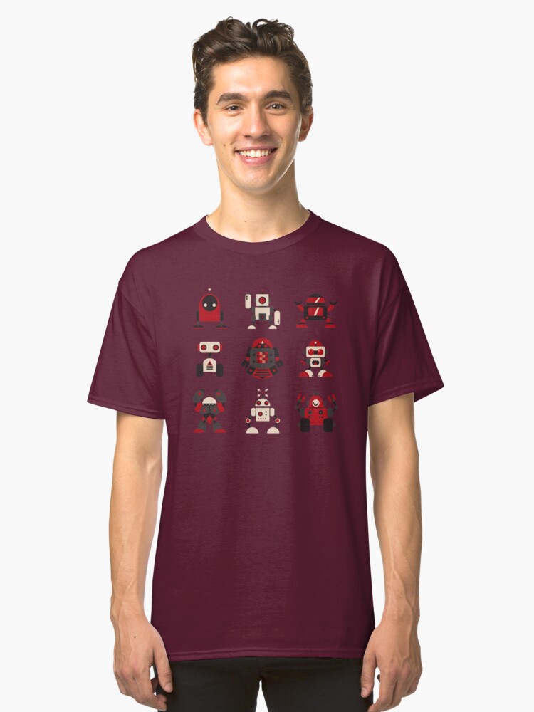 Alternate view of Little Robots Classic T-Shirt