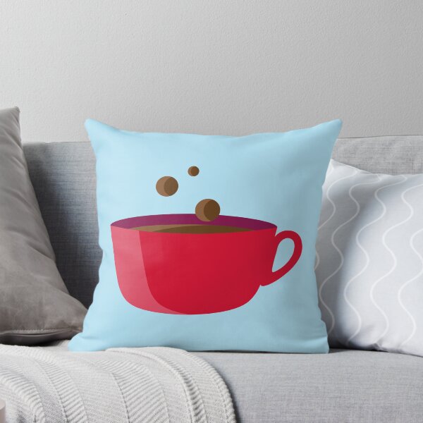 Item preview, Cute Coffee Cup - Red designed and sold by MOREDANKMEMES.