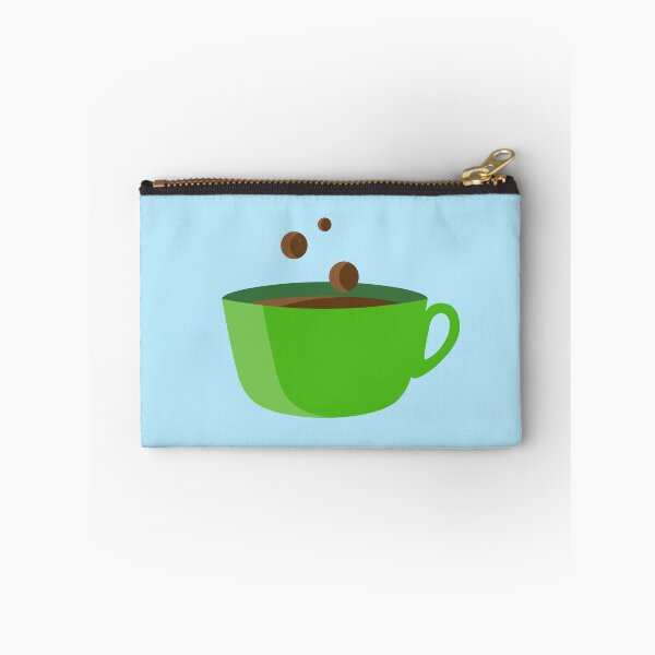 Item preview, Cute Coffee Cup - Green designed and sold by MOREDANKMEMES.