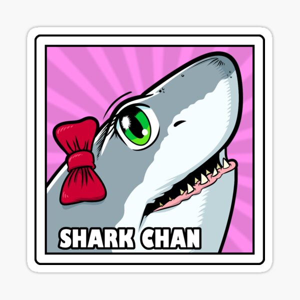Funny Shark Playing Video Games Gamer Boys | Sticker