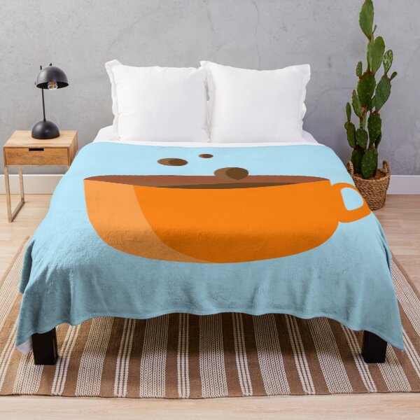 Item preview, Cute Coffee Cup - Orange designed and sold by MOREDANKMEMES.