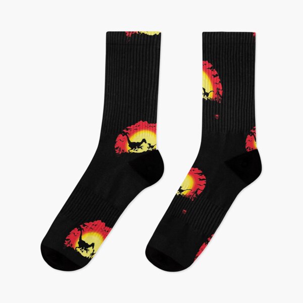 Item preview, Raptor Dinosaur Sunset  designed and sold by StressFreeThds.