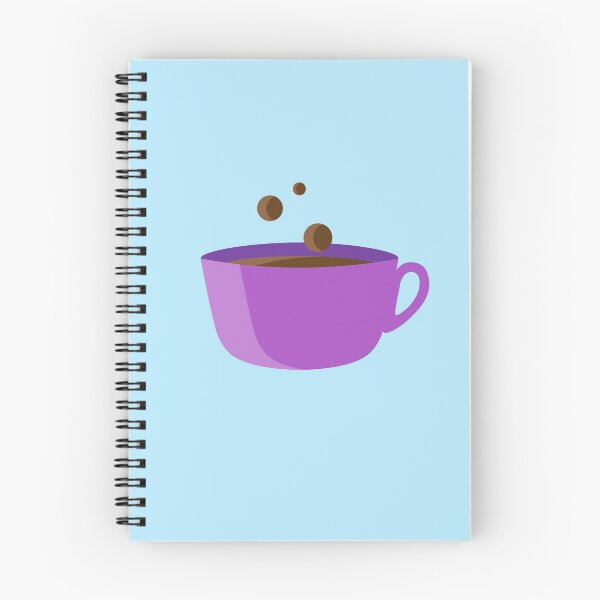 Item preview, Cute Coffee Cup - Purple designed and sold by MOREDANKMEMES.