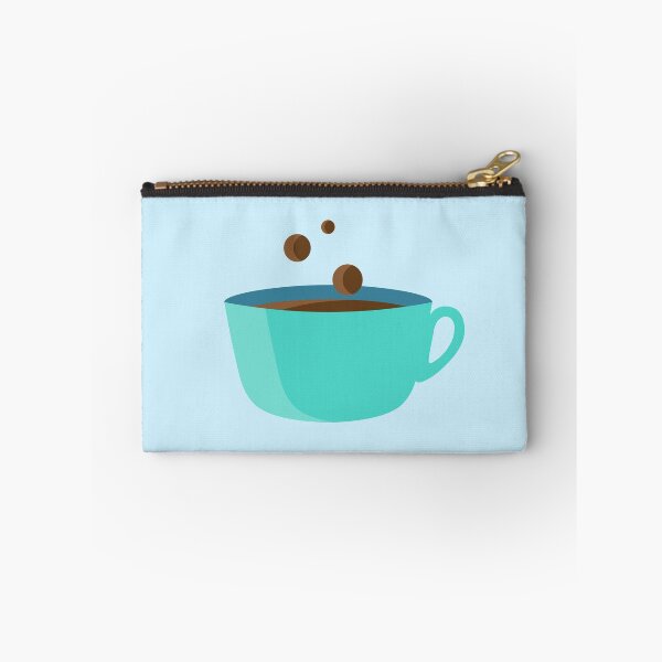 Item preview, Cute Coffee Cup - Teal designed and sold by MOREDANKMEMES.