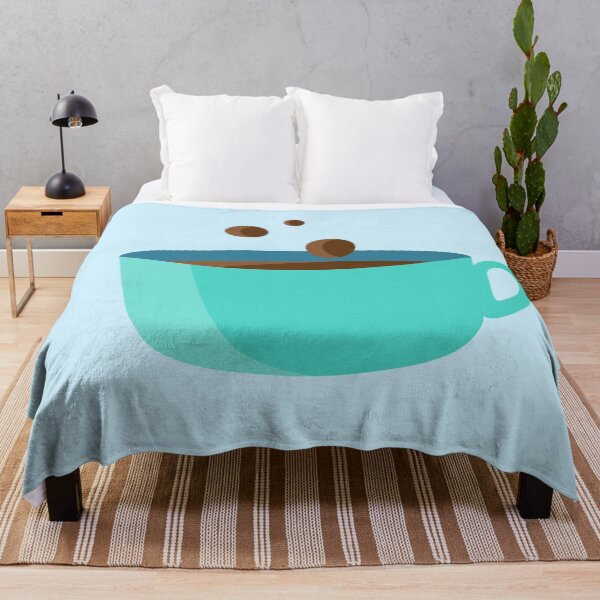 Item preview, Cute Coffee Cup - Teal designed and sold by MOREDANKMEMES.