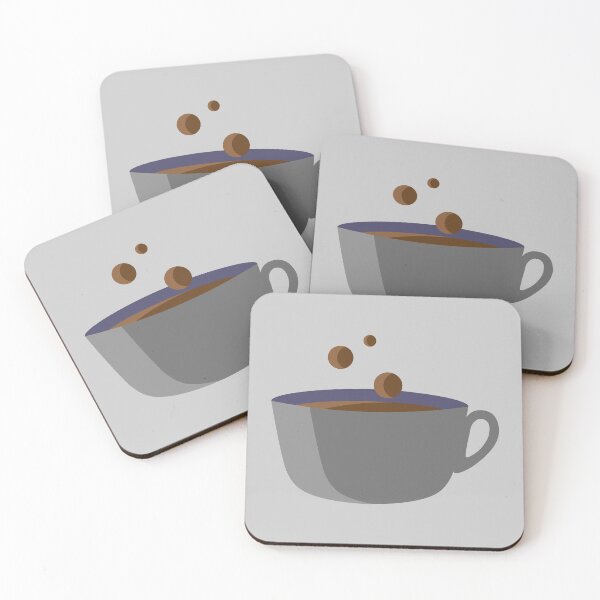 Item preview, Cute Coffee Cup - Grey / Gray designed and sold by MOREDANKMEMES.