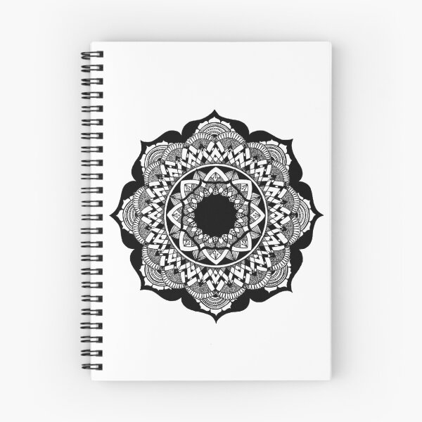 Item preview, black-white-mandala designed and sold by fireandmusic.