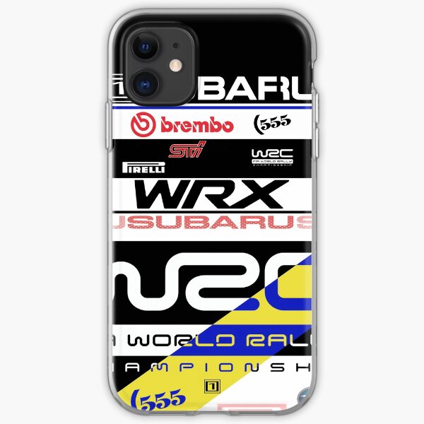 Subaru Rally 555 iPhone Soft Case