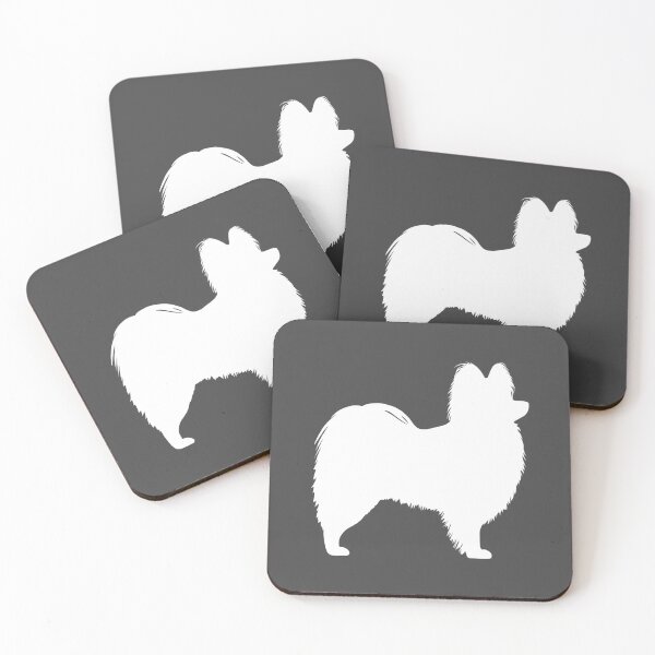 Item preview, Papillon perro silueta (s) designed and sold by Jenn Inashvili.