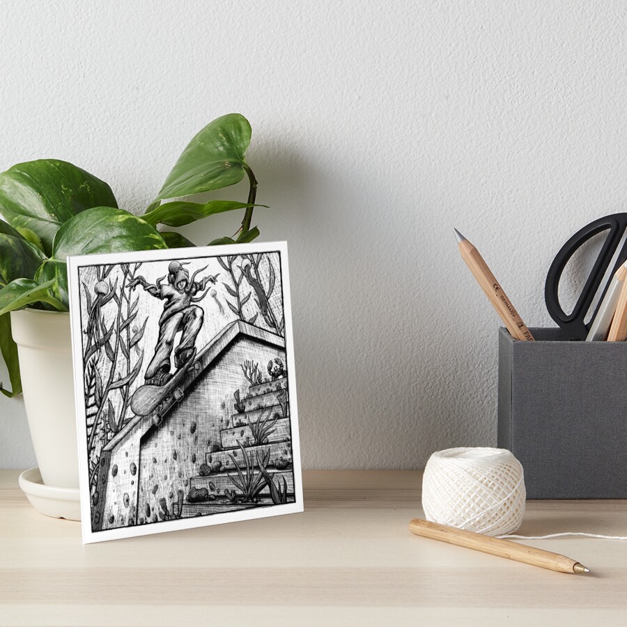 Item preview, Art Board Print designed and sold by Octomanart.