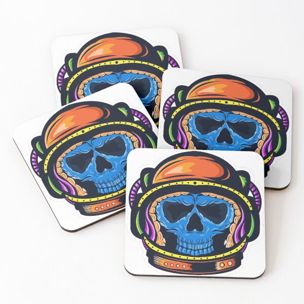 Item preview, Astronaut skull in space suit designed and sold by Astalawistababy.