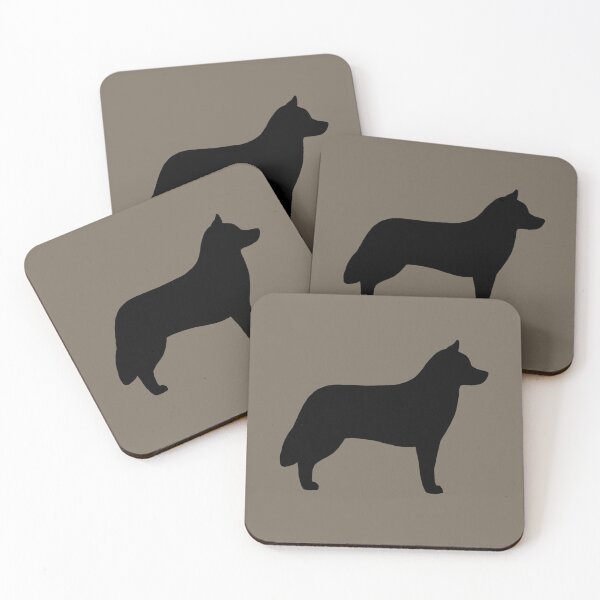 Item preview, Siberian Husky Silhouette(s) designed and sold by Jenn Inashvili.