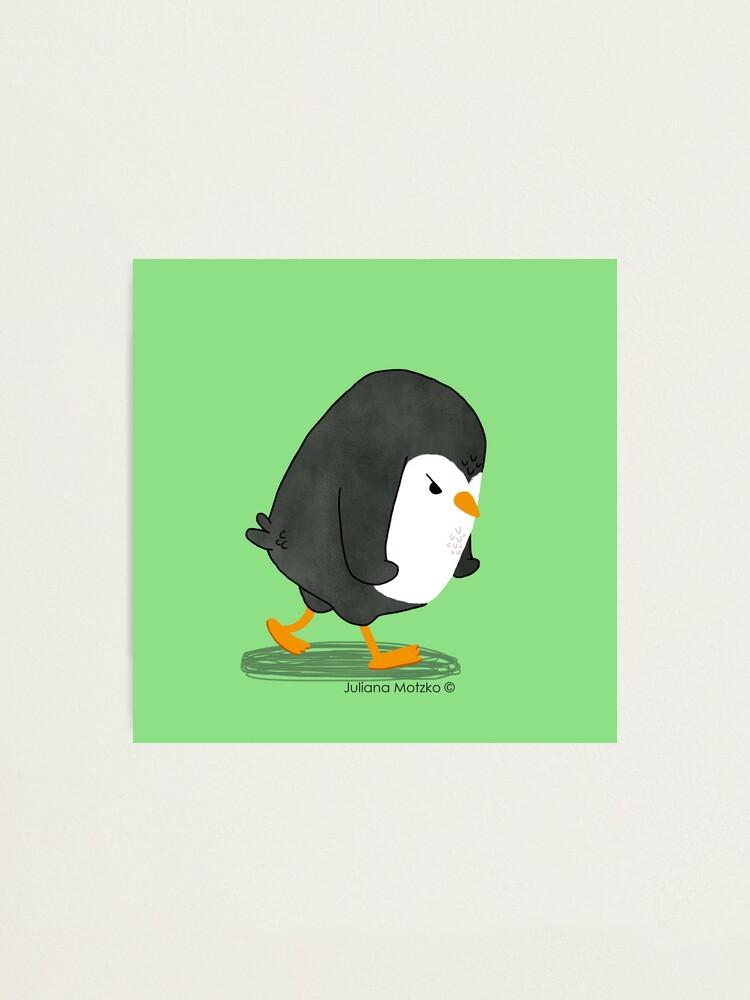 Alternate view of Grumpy Penguin 2 Photographic Print