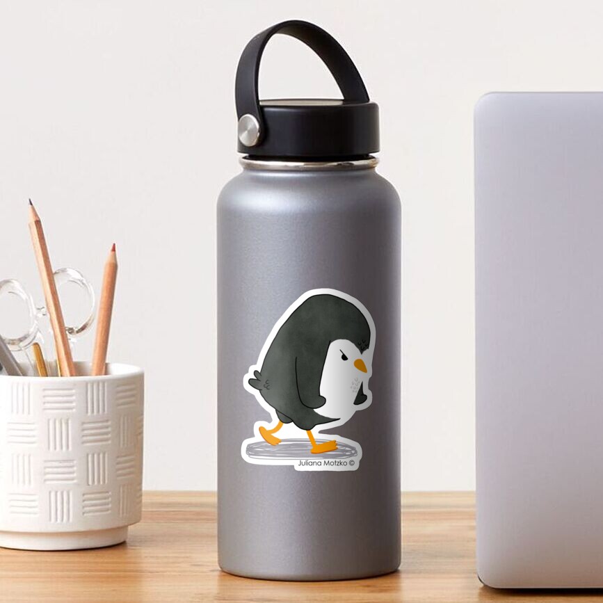 Grumpy Penguin 2 Sticker