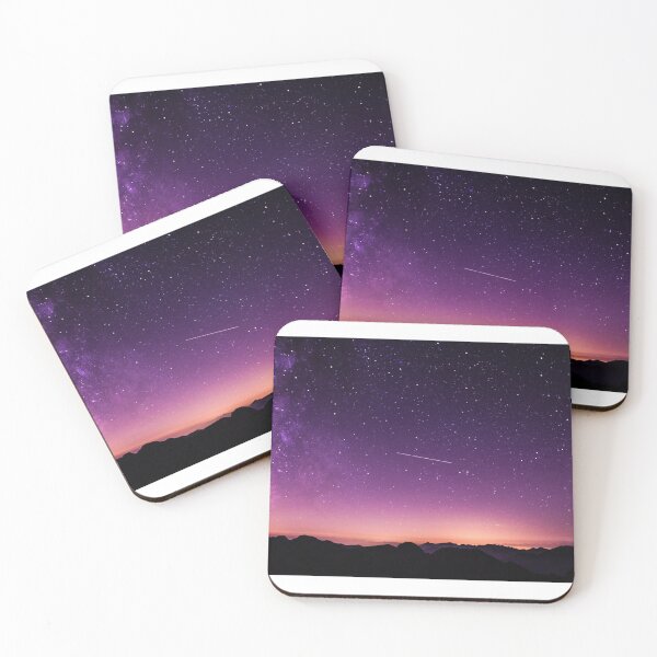 Item preview, Shooting star in the glowing sky designed and sold by csaron92.