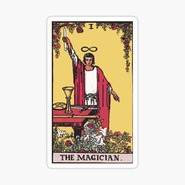 Tarot - The Magician Sticker