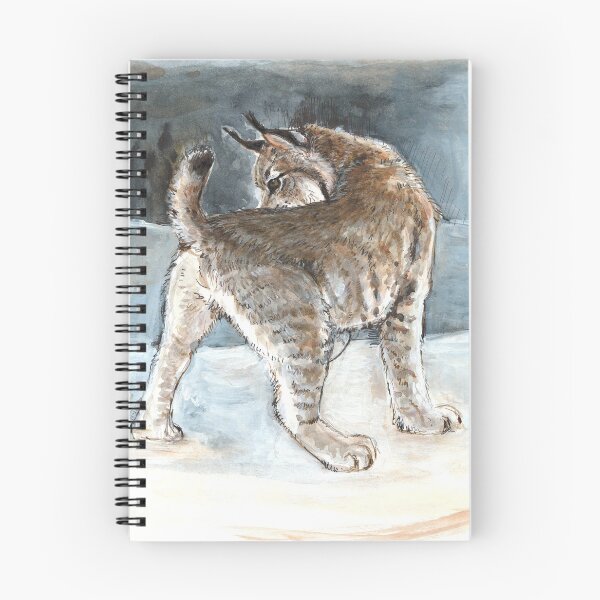 Item preview, Canadian Lynx in Winter designed and sold by belettelepink.