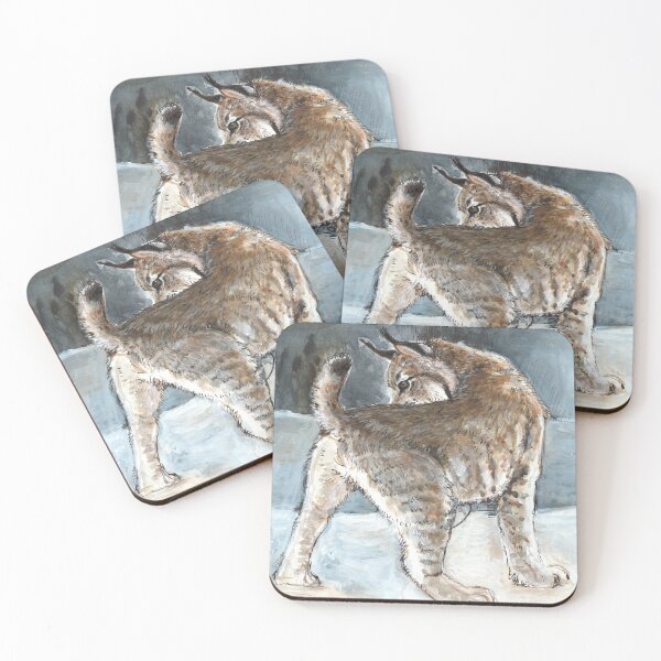 Item preview, Canadian Lynx in Winter designed and sold by belettelepink.