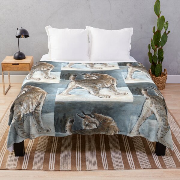 Item preview, Canadian Lynx in Winter designed and sold by belettelepink.
