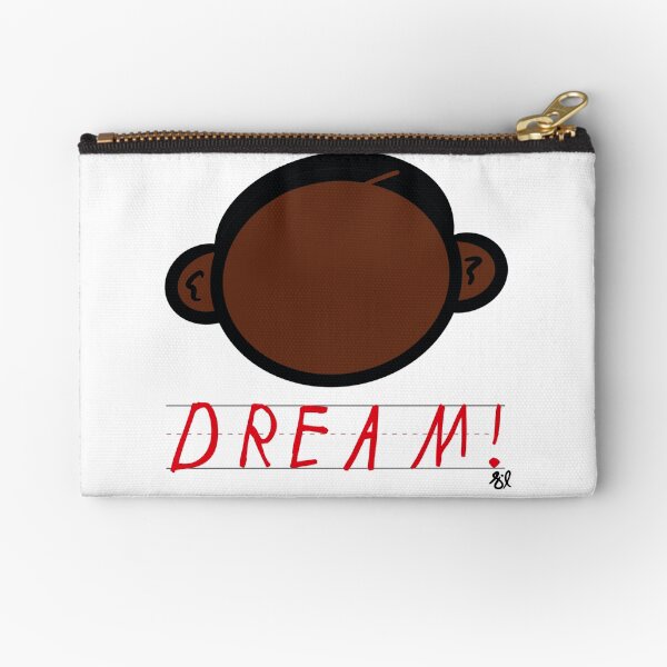 He Has a Dream Zipper Pouch