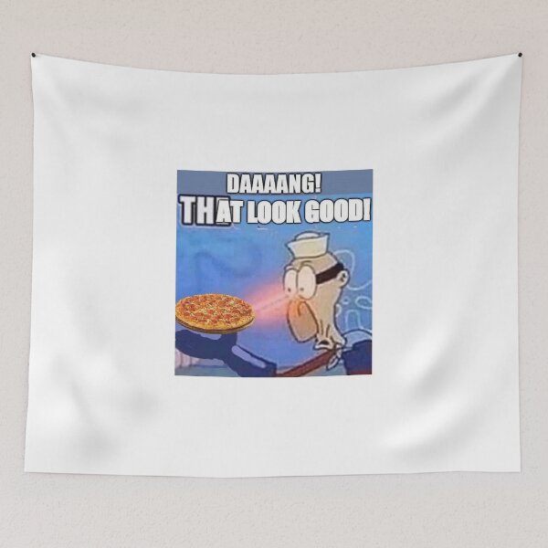 Item preview, water ice salt aye pizza meme designed and sold by Undertalefan22.