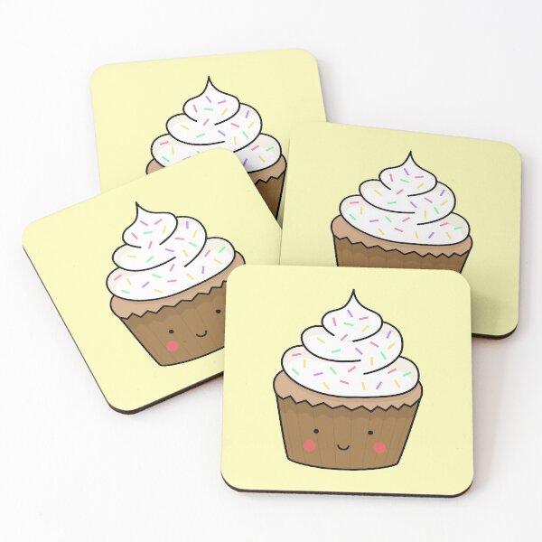 Item preview, Kawaii Cupcake with Sprinkles designed and sold by Design Minds Boutique.