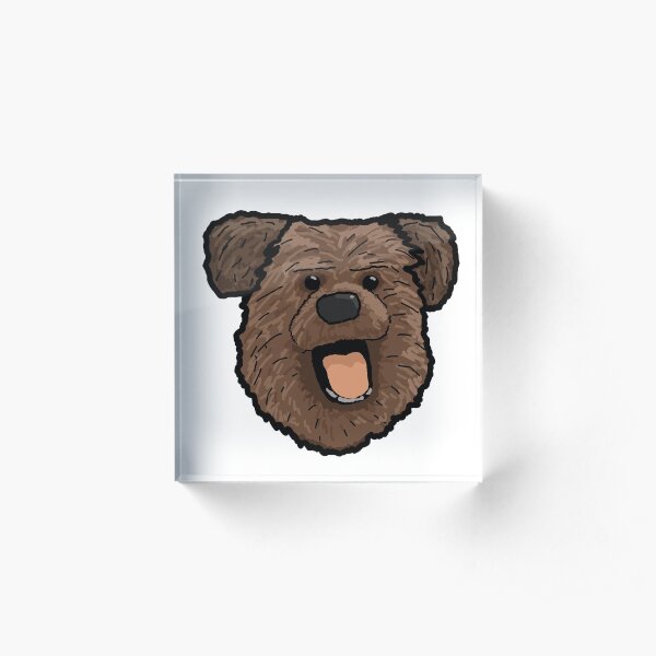 Hacker T Dog From CBBC Acrylic Block