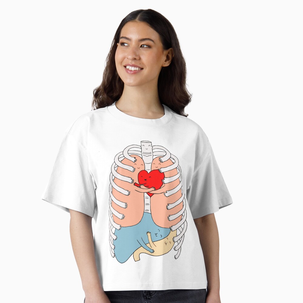 Vista previa del artículo con la obra «Camiseta holgada boxy», diseñado y vendido por FotoLibreStudio.