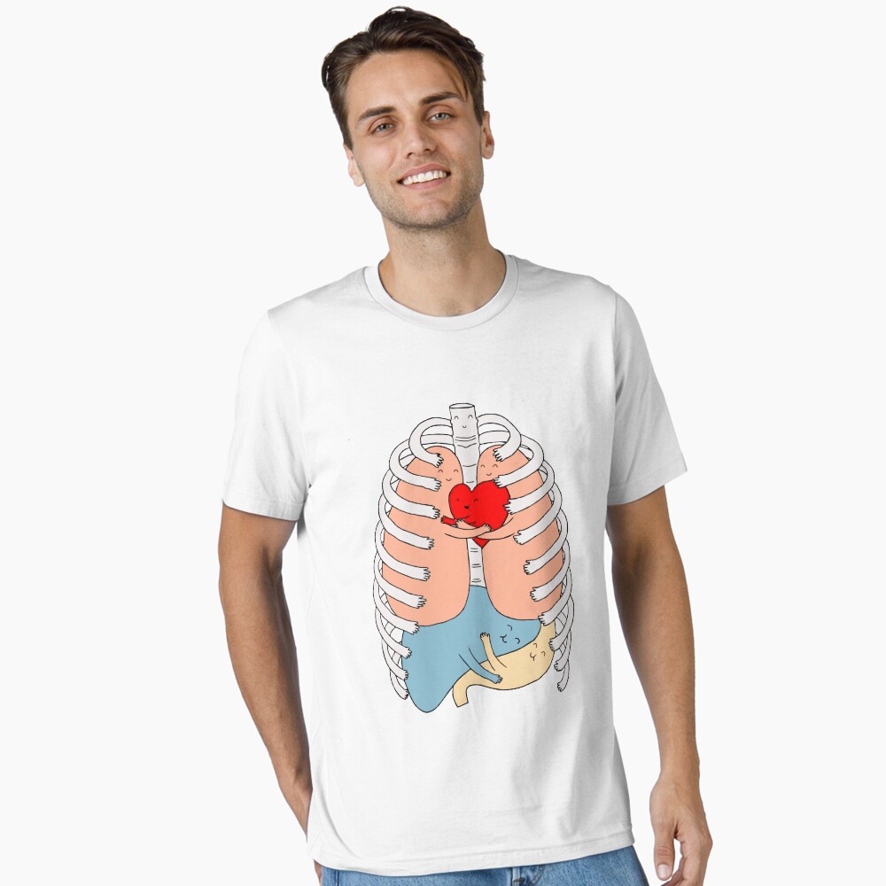 Vista previa del artículo con la obra «Camiseta esencial», diseñado y vendido por FotoLibreStudio.