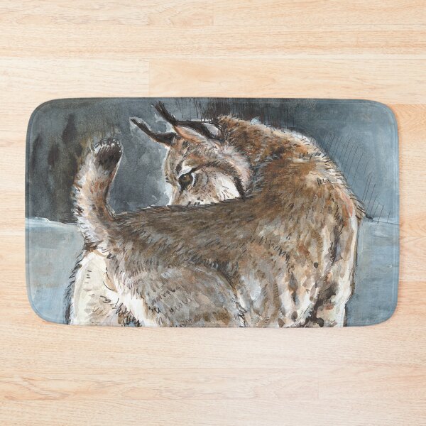 Item preview, Canadian Lynx in Winter designed and sold by belettelepink.