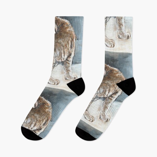 Item preview, Canadian Lynx in Winter designed and sold by belettelepink.