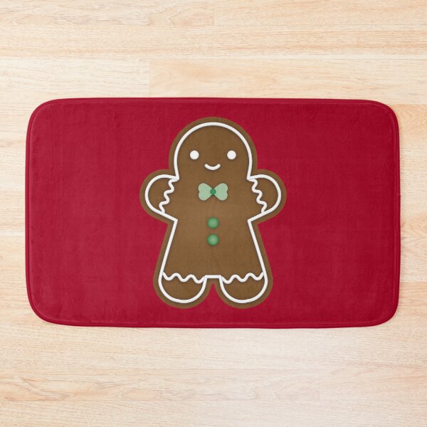 Item preview, Gingerbread Boy Pattern - Red designed and sold by drxgonfly.