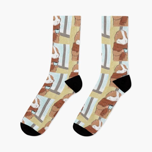 Item preview, Guinea pig enjoying coffee  designed and sold by mondesign26.