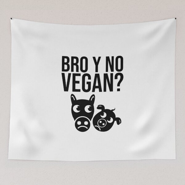 Item preview, Bro y no vegan? designed and sold by Cutebutfunny.