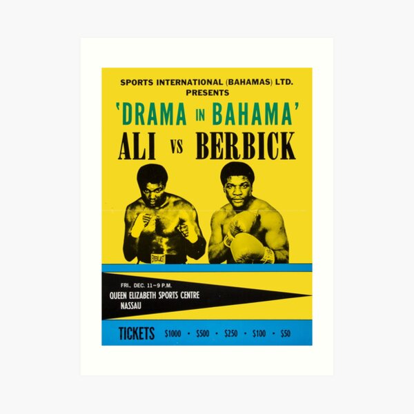Boxing: Drama in Bahama Art Print