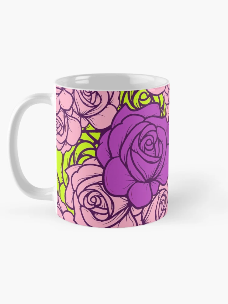 Thumbnail 5 of 6, Coffee Mug, Spring Roses designed and sold by FurtiveFerret.