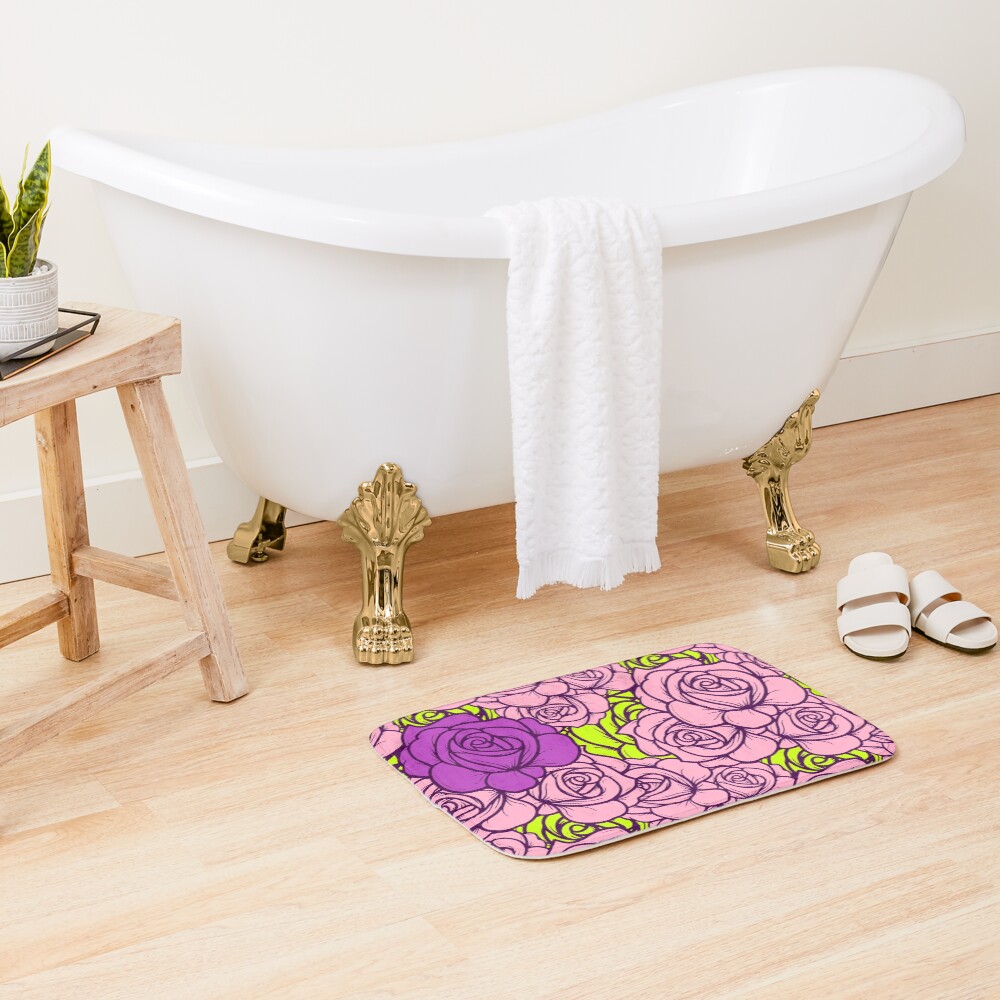 Item preview, Bath Mat designed and sold by FurtiveFerret.