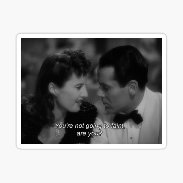 Item preview, THE LADY EVE 1930’s movie quote designed and sold by awthanksbuddy.